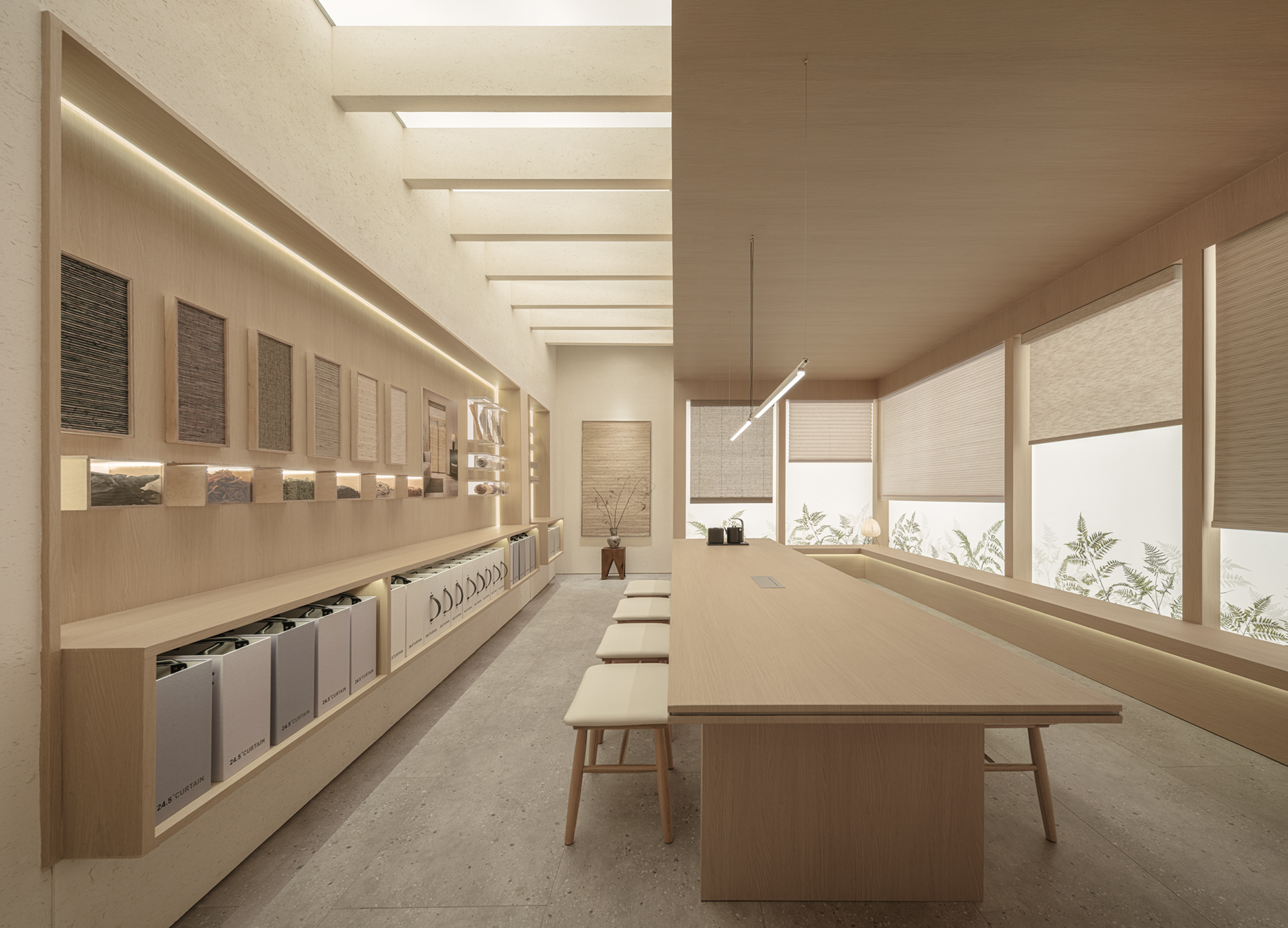 窗帘格栅丨中国深圳丨LUKSTUDIO-26