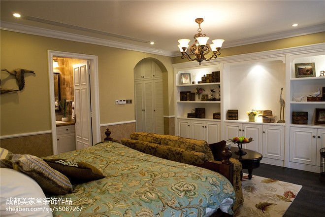 牧马山240平米地中海风格装修设计案例丨成都美家堂装饰工程有限公司-13