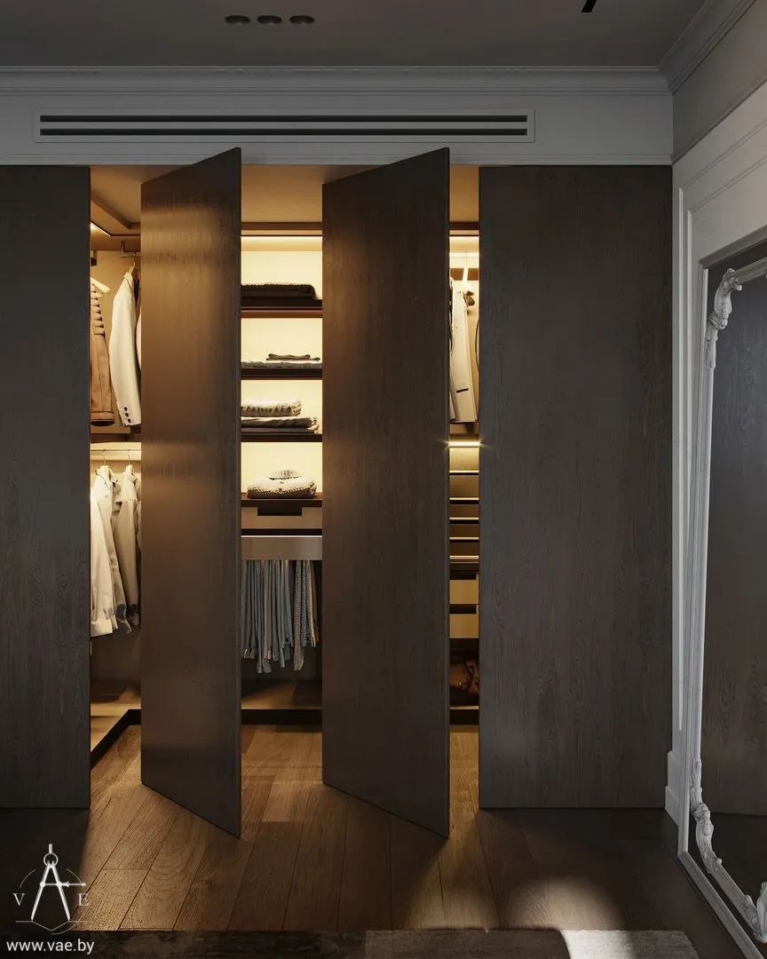 明斯克 LCD“Mayak”90㎡现代雅居,绿色木色添温馨-26