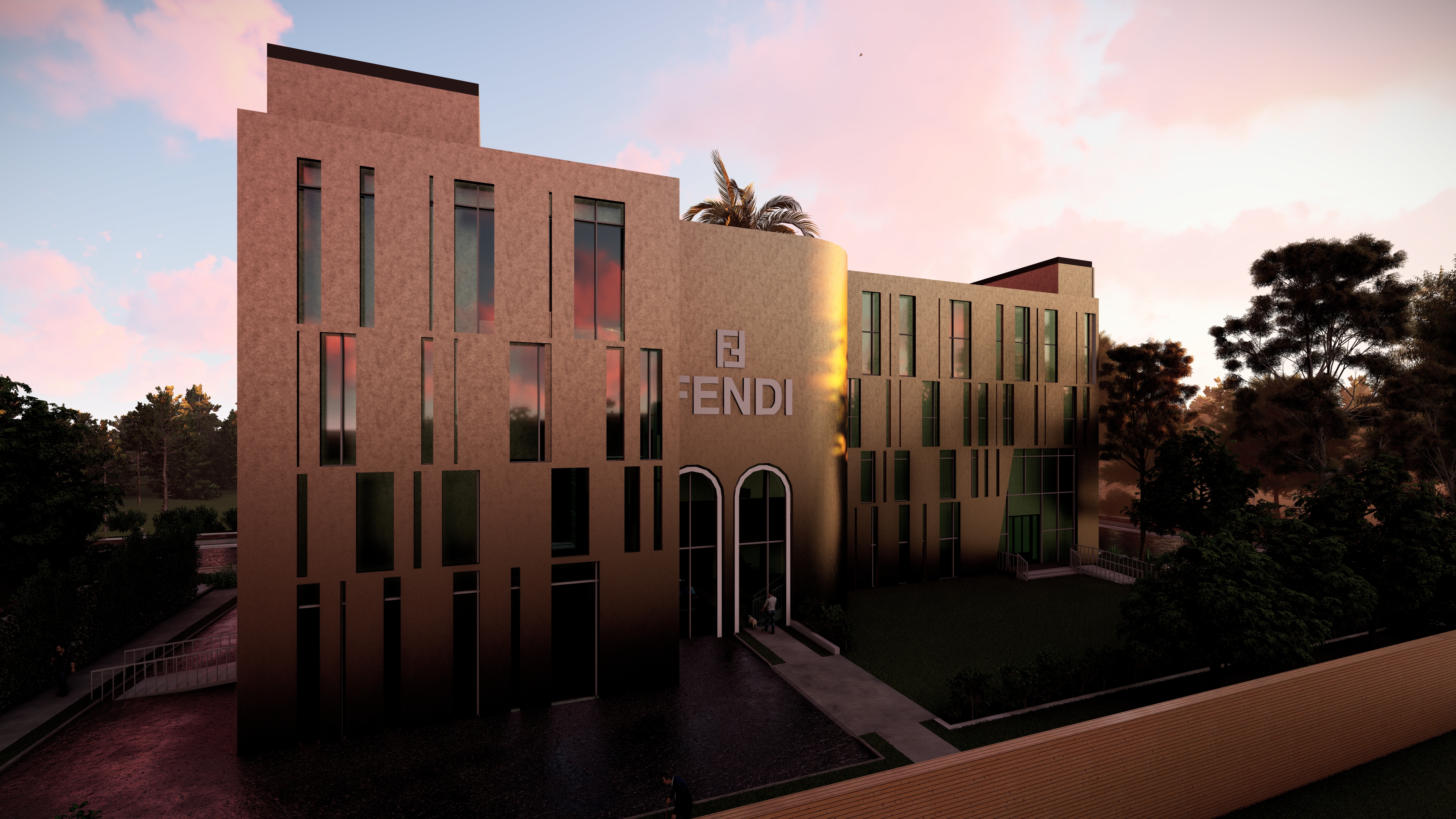 Fendi旗舰店铺设计及技术图纸项目-74