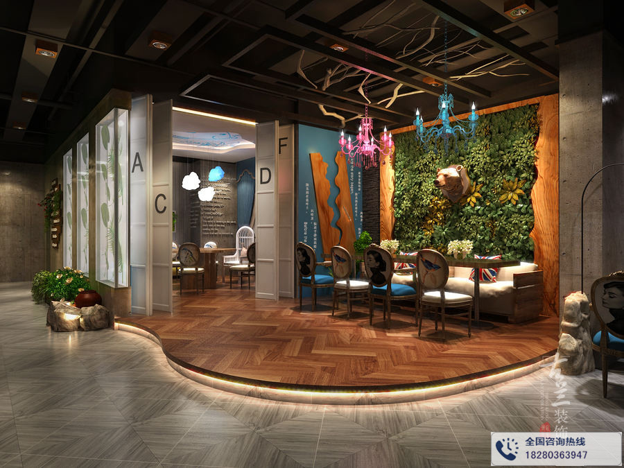 曲靖香樟树下西餐厅-11