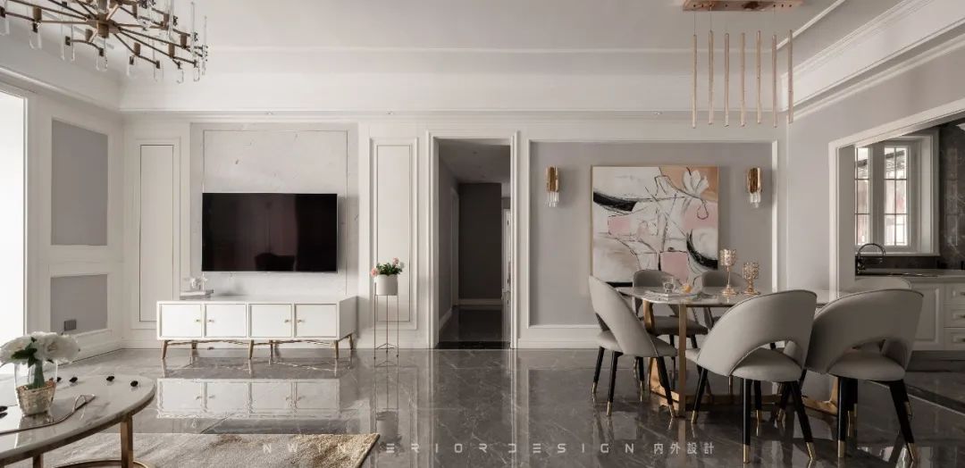 岳阳吉祥嘉年华秦宅 | 刚柔并济的轻奢空间-31