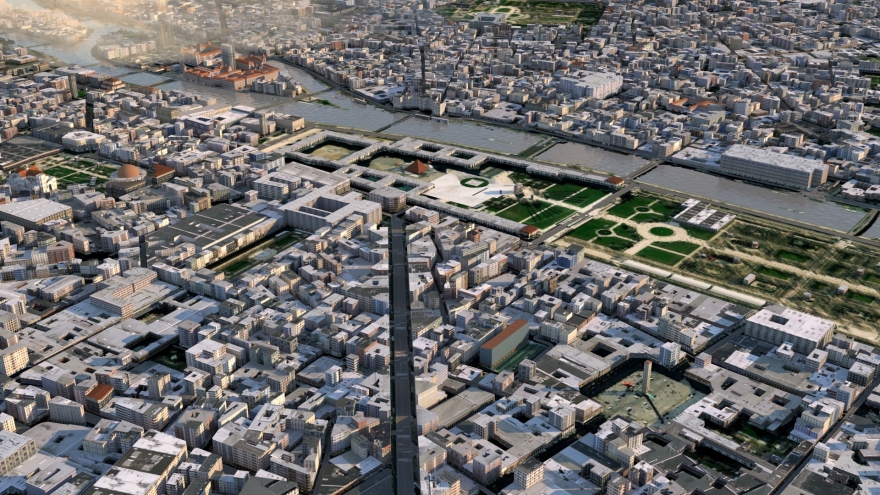 Paris City 2023 Lowpoly 3D 模型丨法国巴黎-24