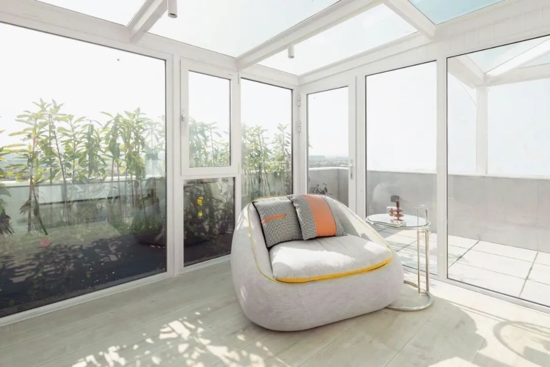 上海 180㎡空中别墅,温暖极简主义打造超美阳光房-136