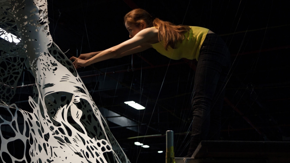 小岛奈保子 · 蓝鲸纸雕的震撼之美-23