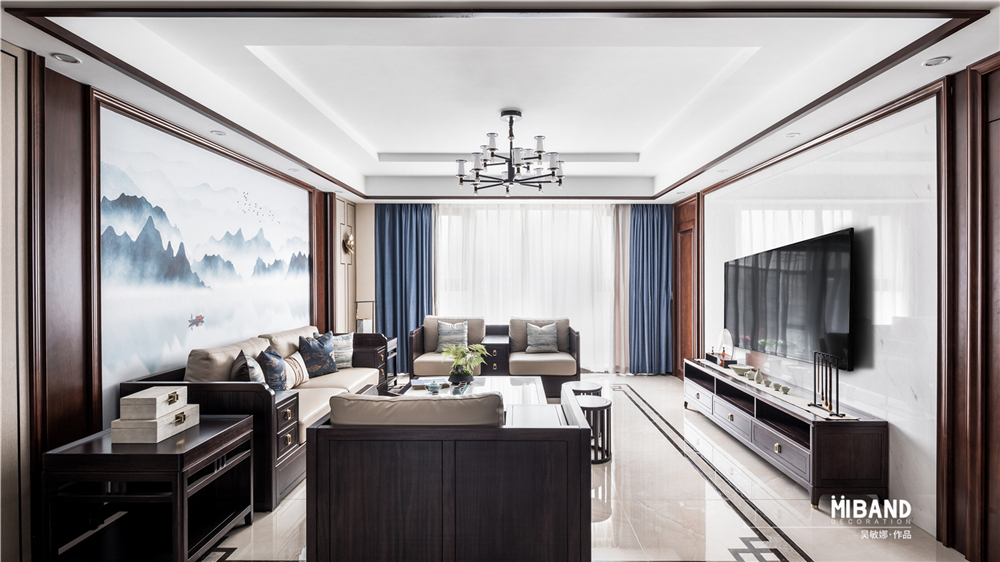 米邦装饰 187㎡ 弘建一品-9