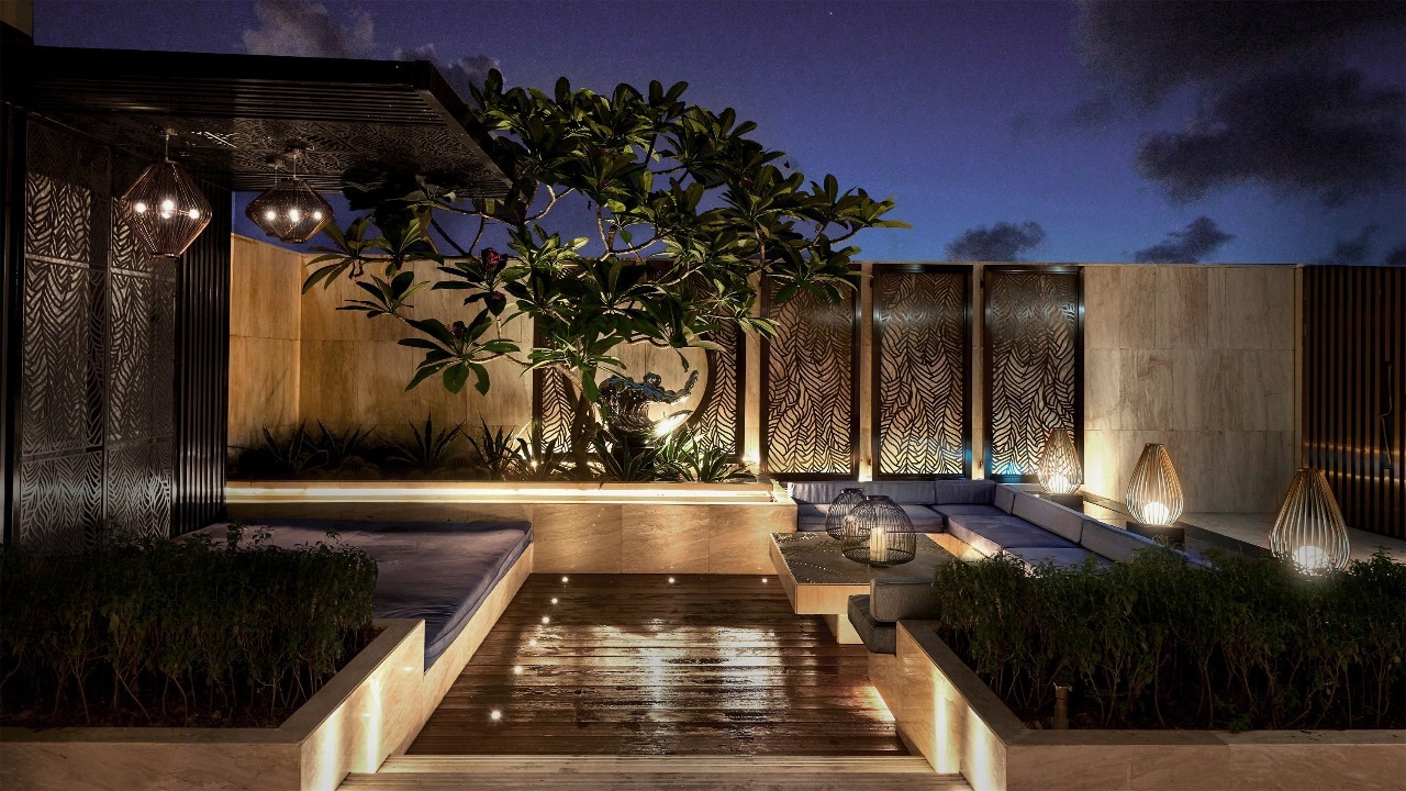 度假胜地，意式托斯卡纳风情庭院-65