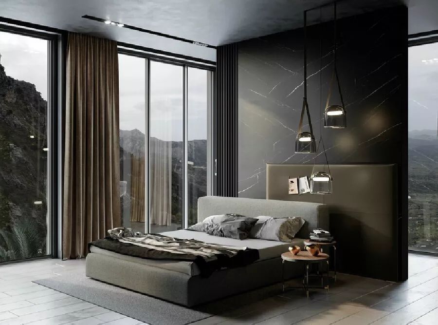 现代奢华住宅设计,精致多变、色泽温馨柔和-50