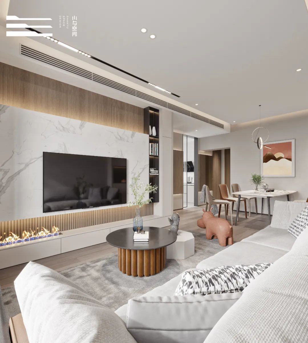 深圳90㎡年轻夫妇光之居所丨中国深圳丨山与空间设计-0