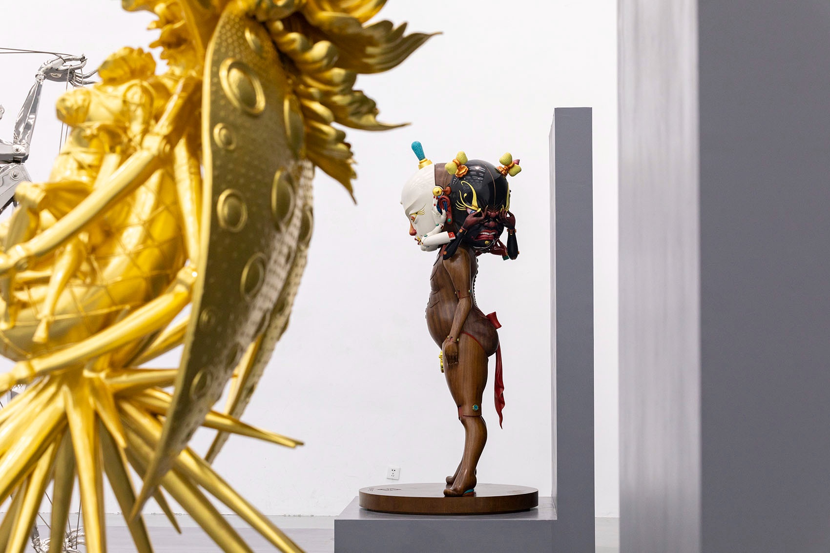 北京“变相—王国建艺术展”展览设计丨燕尾设计室-46