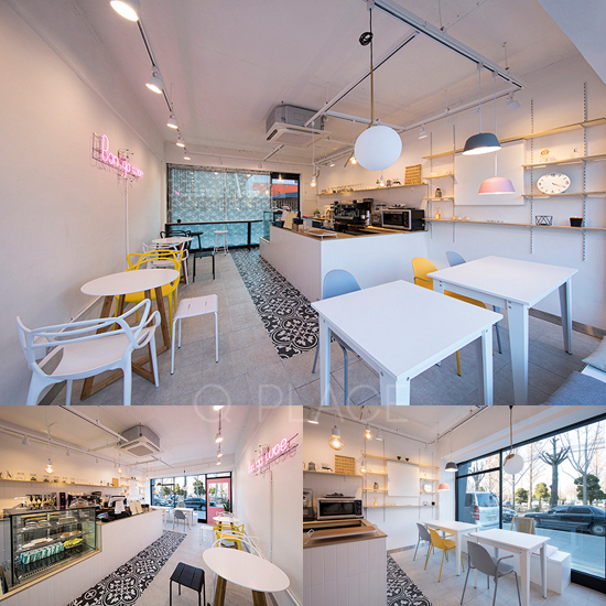 简约清新 韩式咖啡厅设计-1