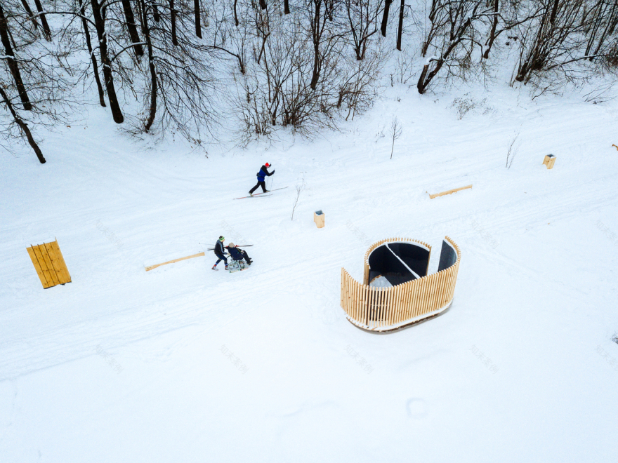 俄罗斯森林公园"自然++ 文化"设计-39