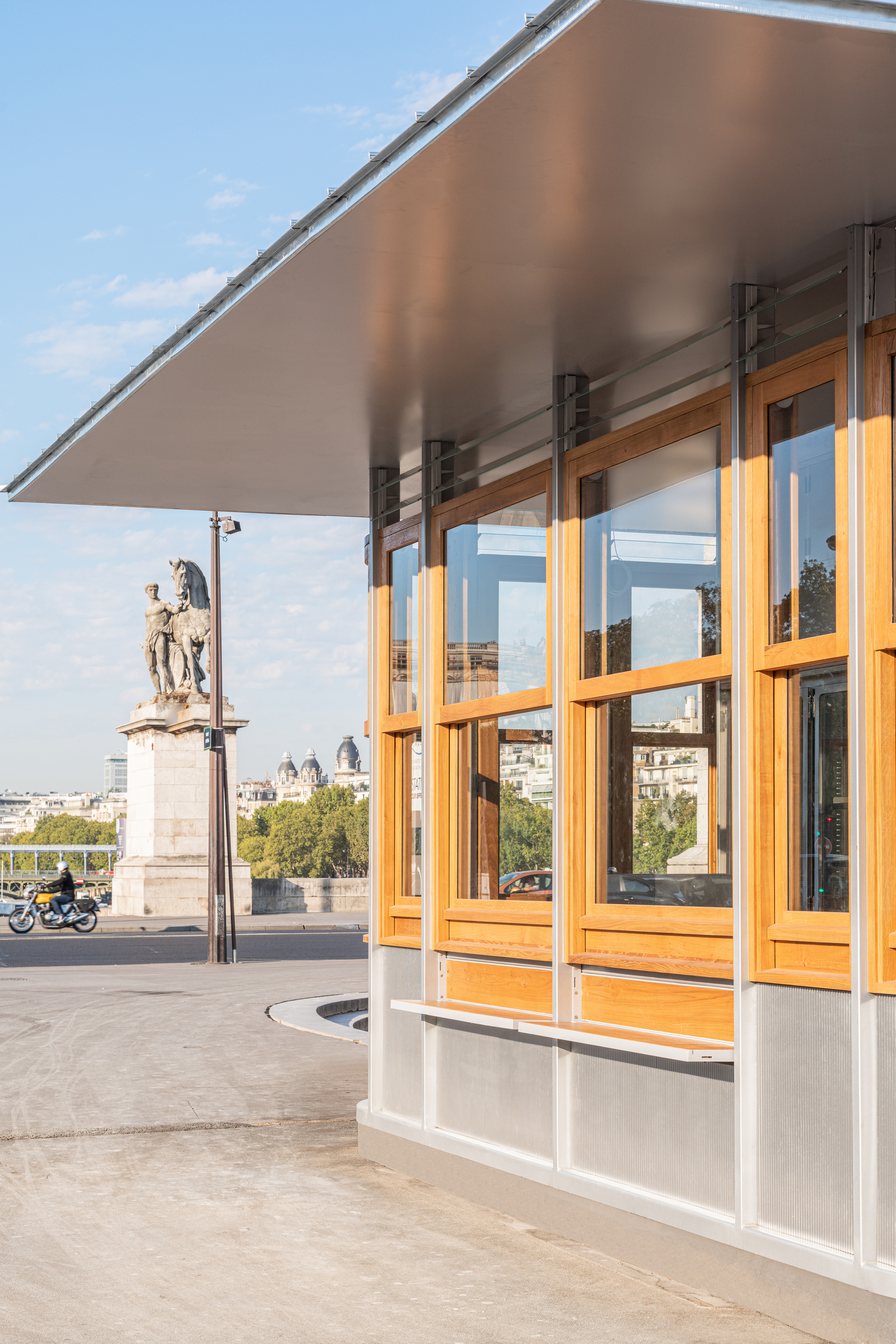 Kiosk Eiffel 食品亭丨法国巴黎丨Franklin Azzi Architecture-14