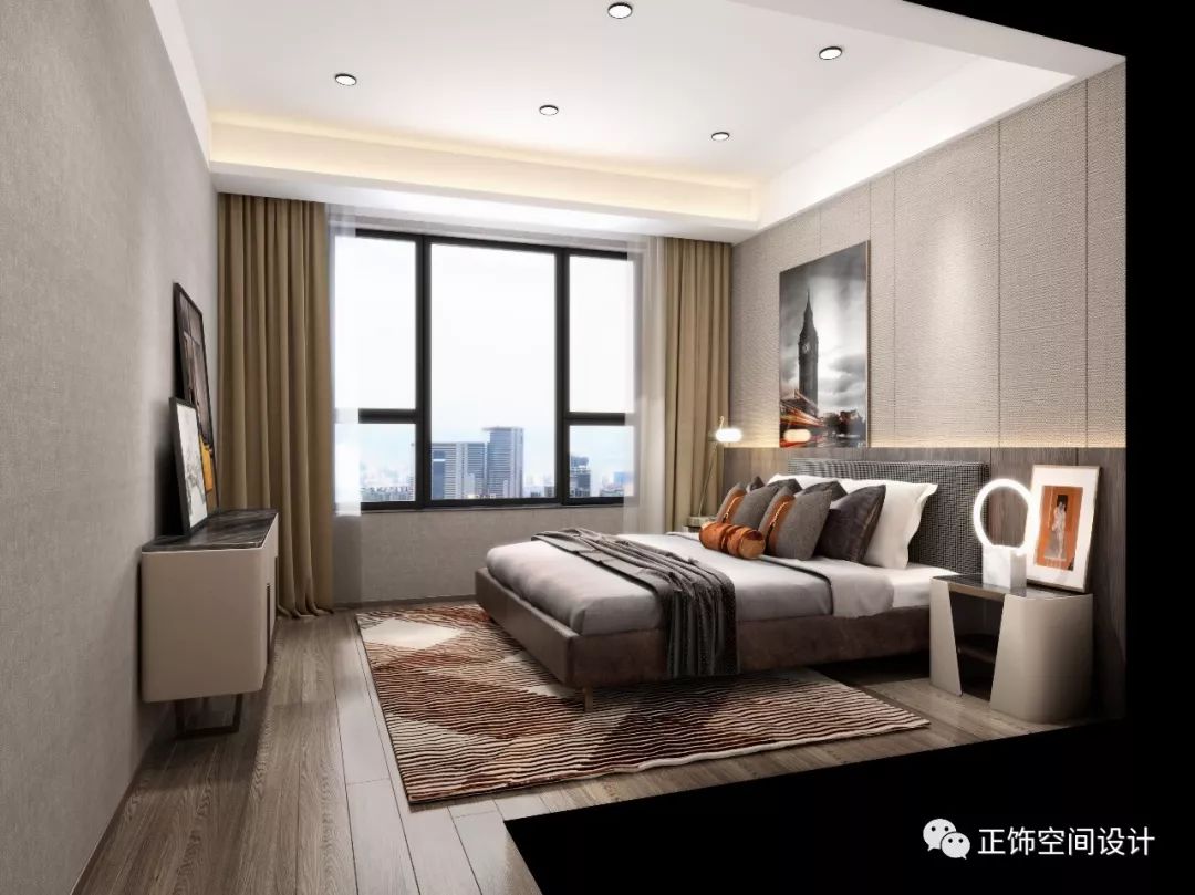 棕榈湾 100 平轻奢四房 | 三代同堂的现代城市生活-37