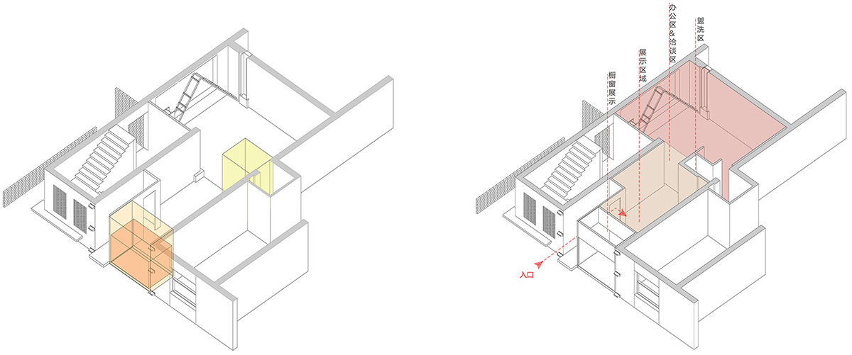 国创园20#门厅改造及LOUGNE SUIT定制店设计丨中国南京丨反几建筑FANAF-45
