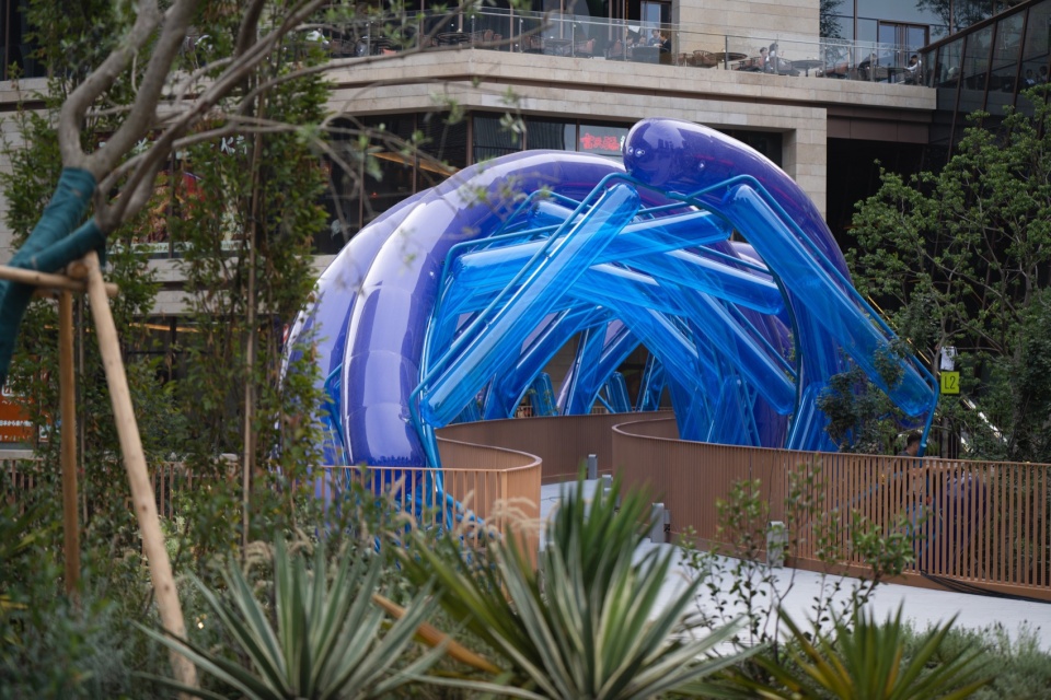 旋膜廊桥和六角金星丨中国上海丨众建筑,众建筑&友谊万岁-22