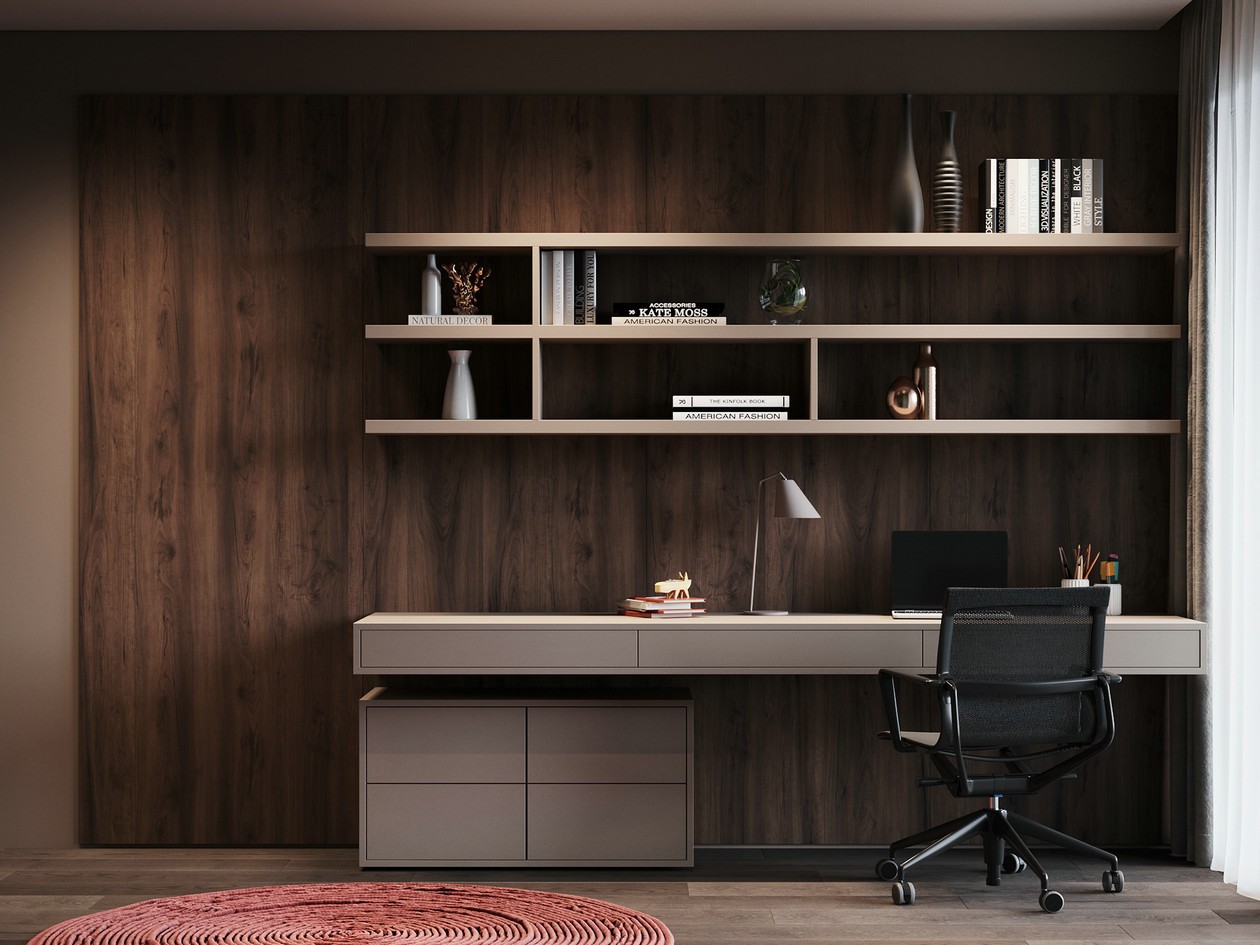 95㎡高级色系空间设计 优雅风韵动人心弦-12