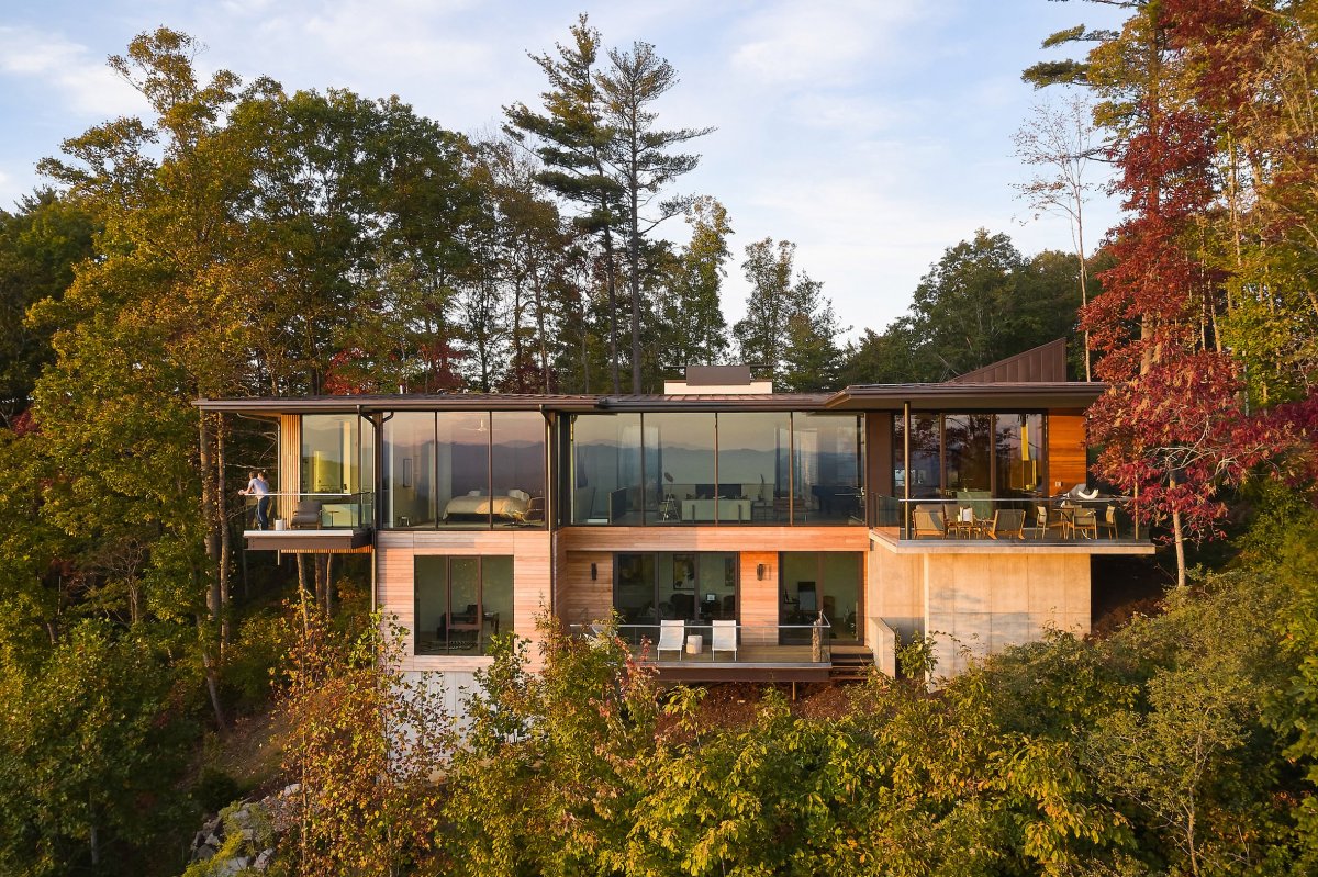 North Carolina 木制别墅丨美国丨美国 Harding Huebner 设计工作室-10