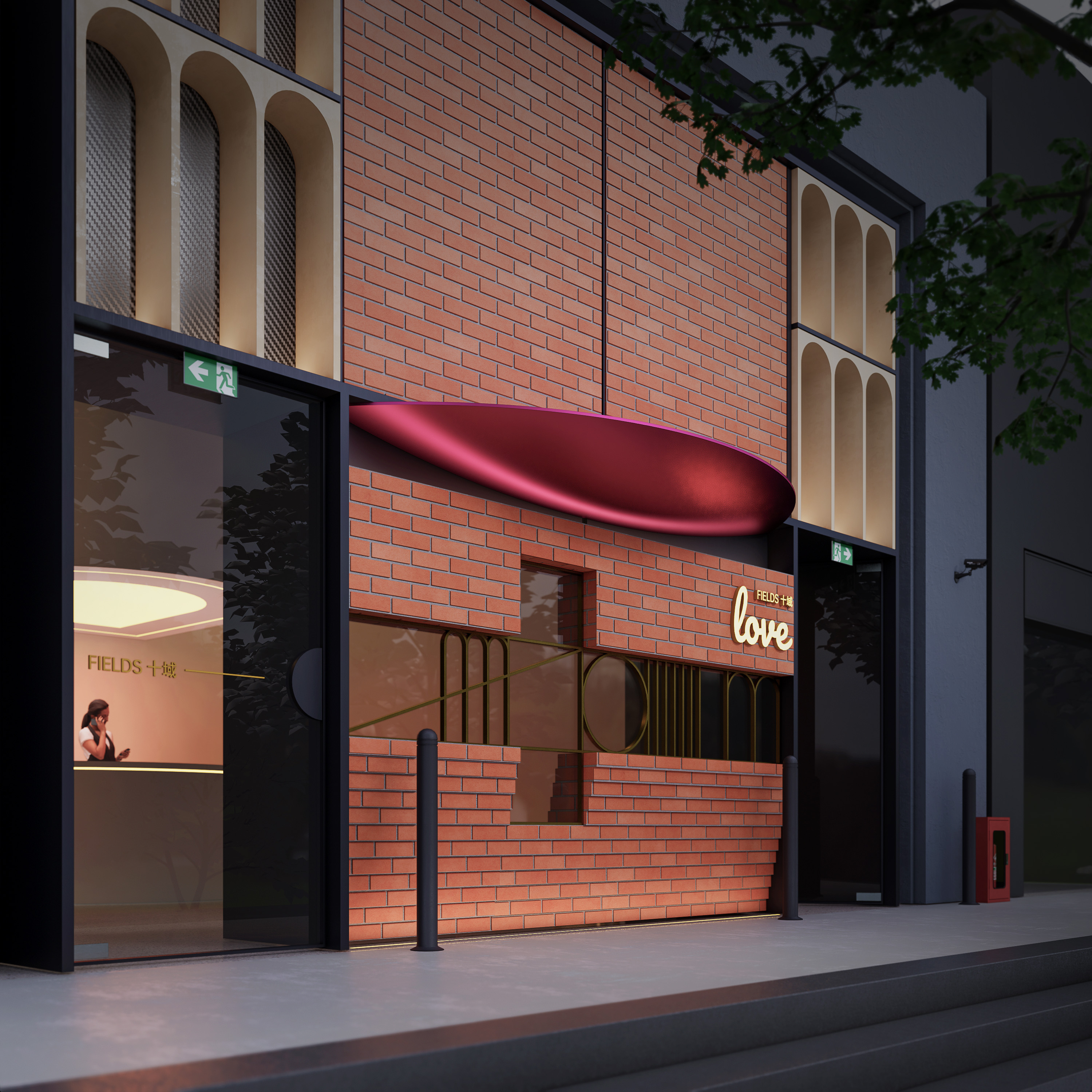 十域设计机构外立面表现-3