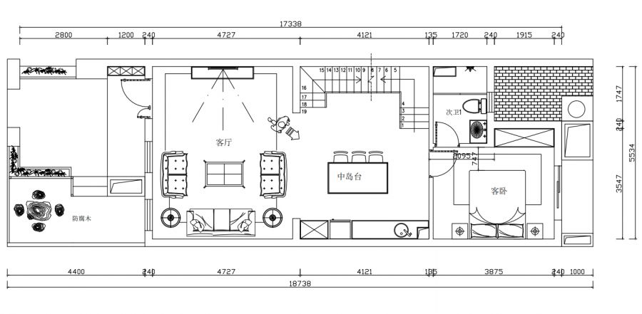 龙湖听蓝湾 144m²混搭复式,复古与现代的完美交融-75