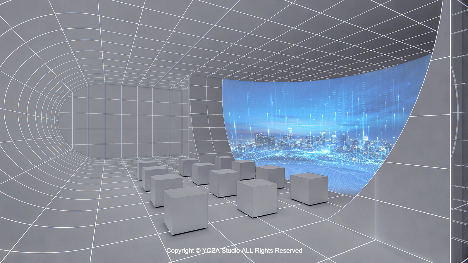 国网思极位置（吉奥）展厅–STATE GRID THINK EXTREME POSITION SHOWROOM-11