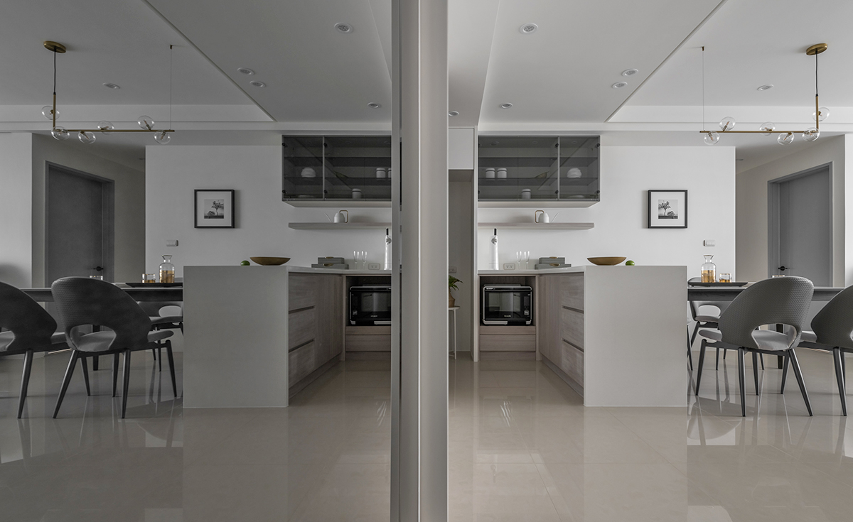 家装设计案例鉴赏——简约温馨时光三代同堂现代美式宅-4