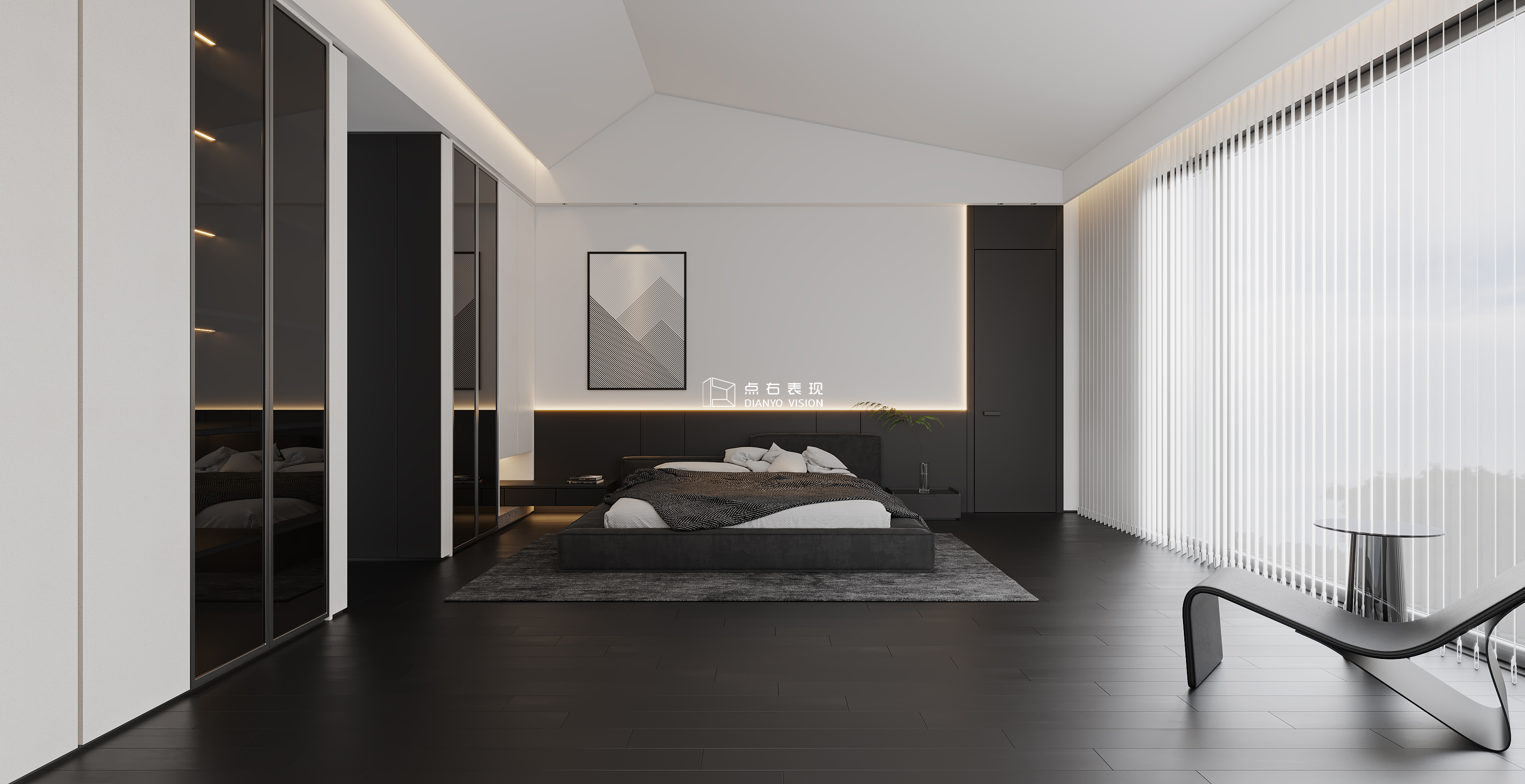 现代风格效果图丨点右效果图表现-15