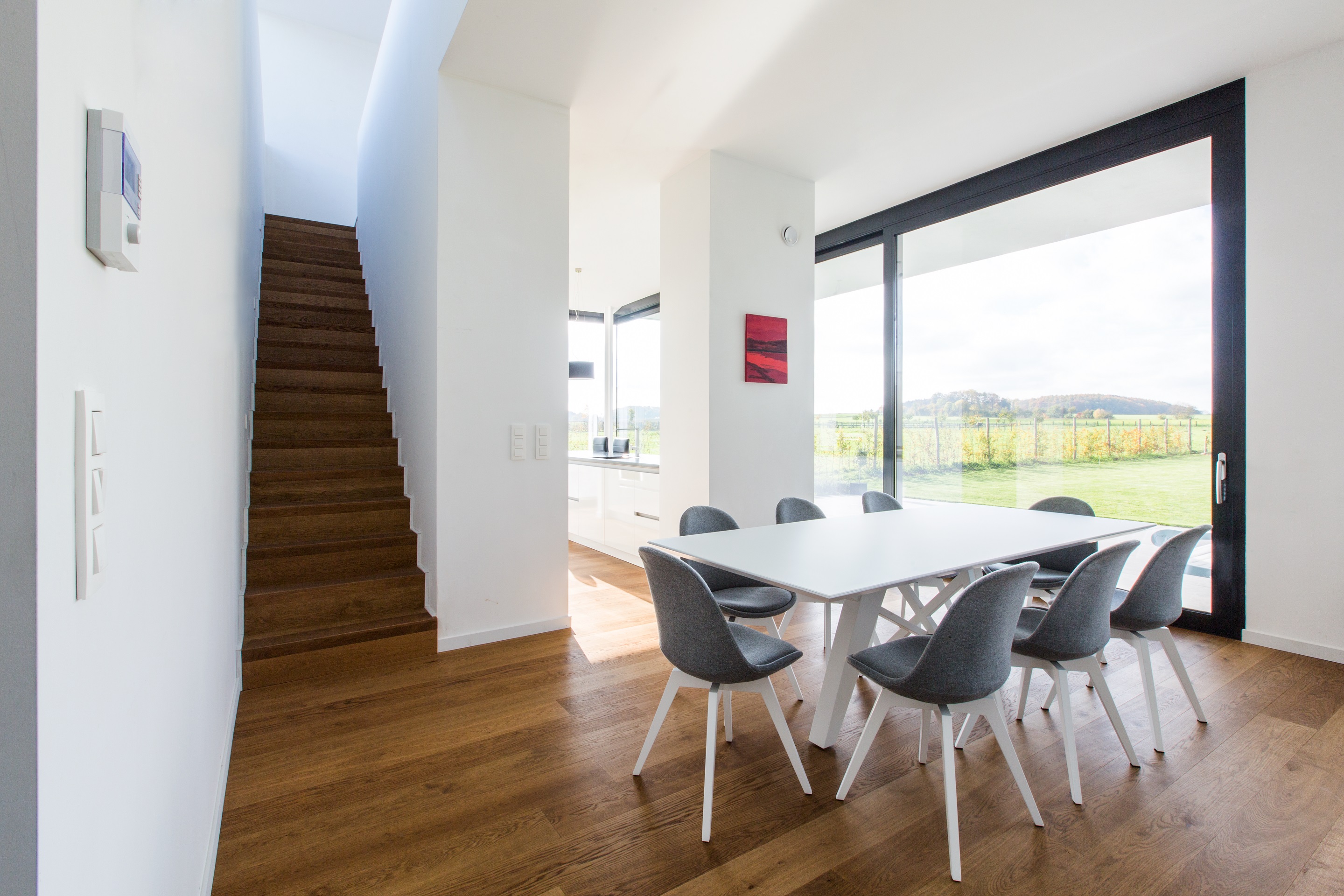 比利时比耶贝克新家庭住宅，简约生活与自然美景的融合-19