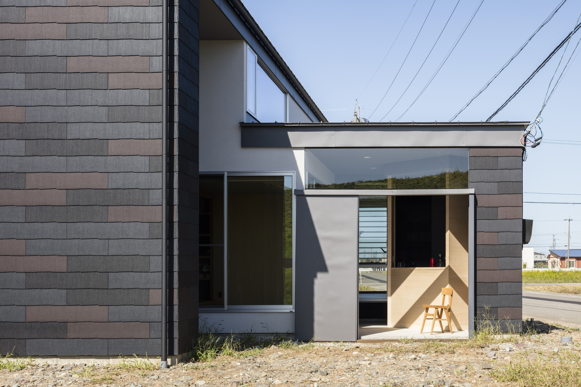 parentheses house / 书架核心的家居空间-20