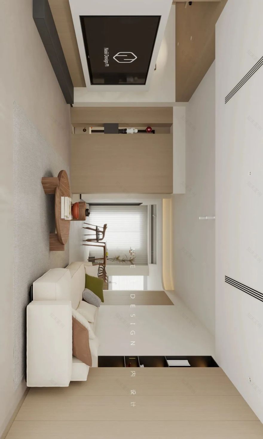 桂林院子大平层自然美学与亲子空间融合设计丨中国桂林丨内空间设计机构-8