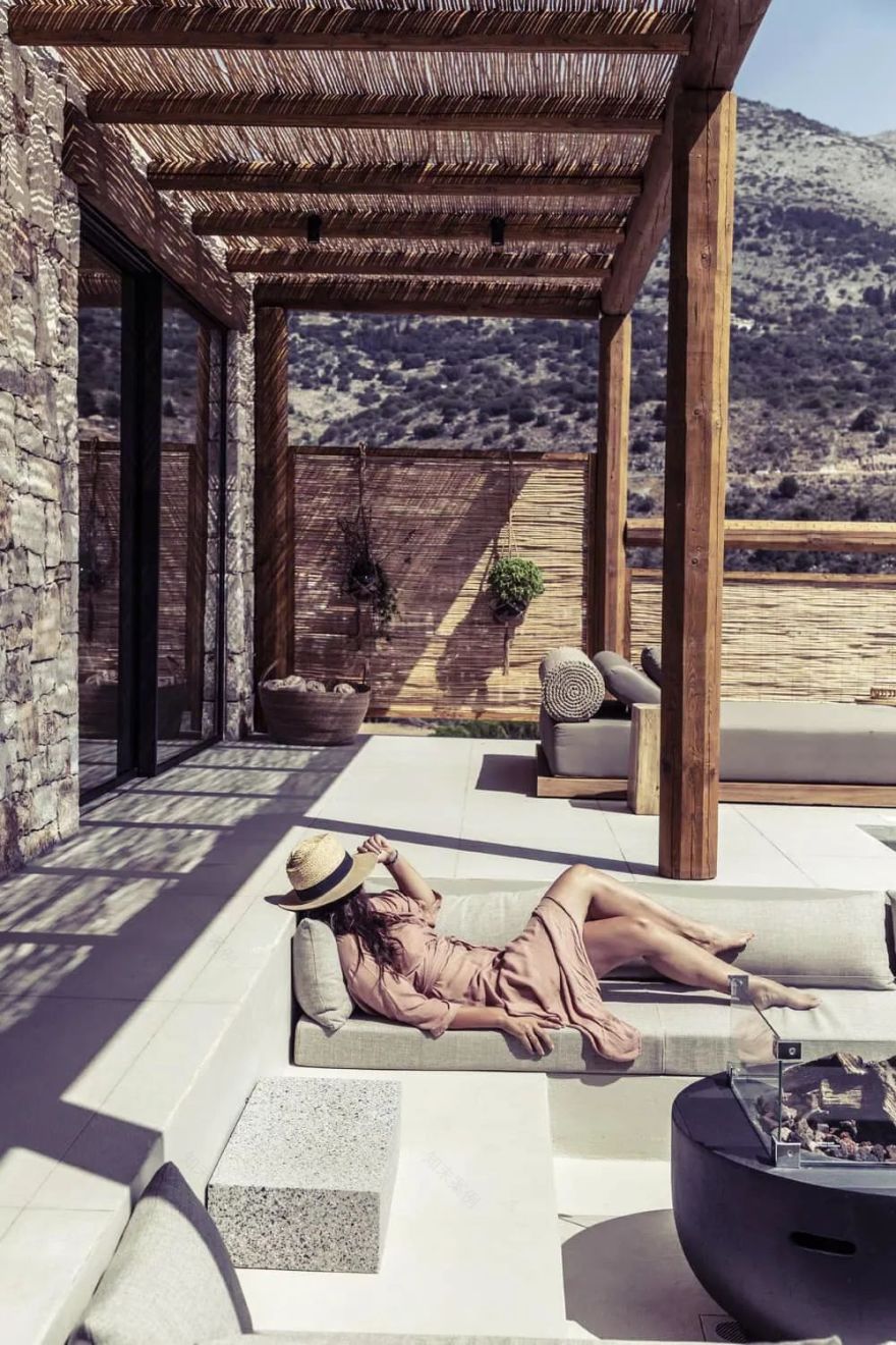 凯法利尼亚岛的石头别墅丨希腊丨Kleoniki Androni-34