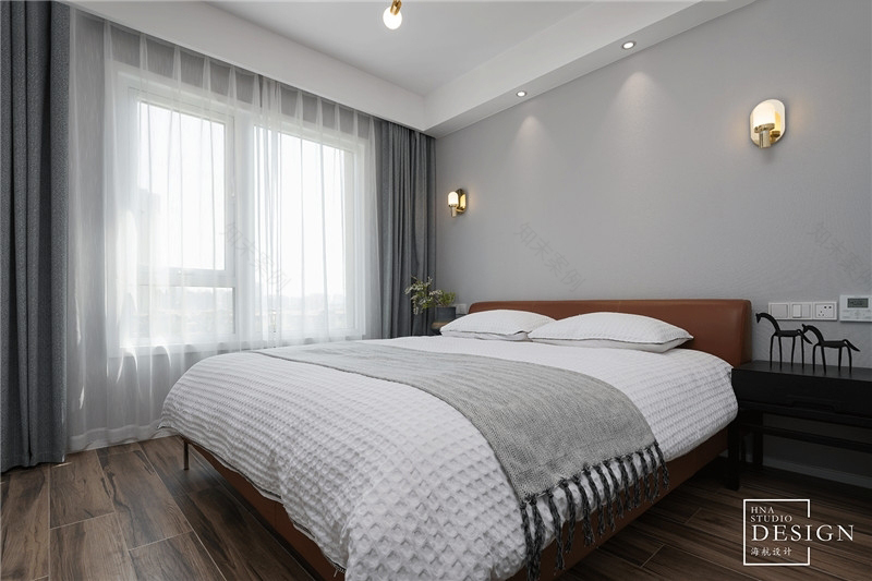 170㎡随性自在的黑白简约住宅 海航设计-17