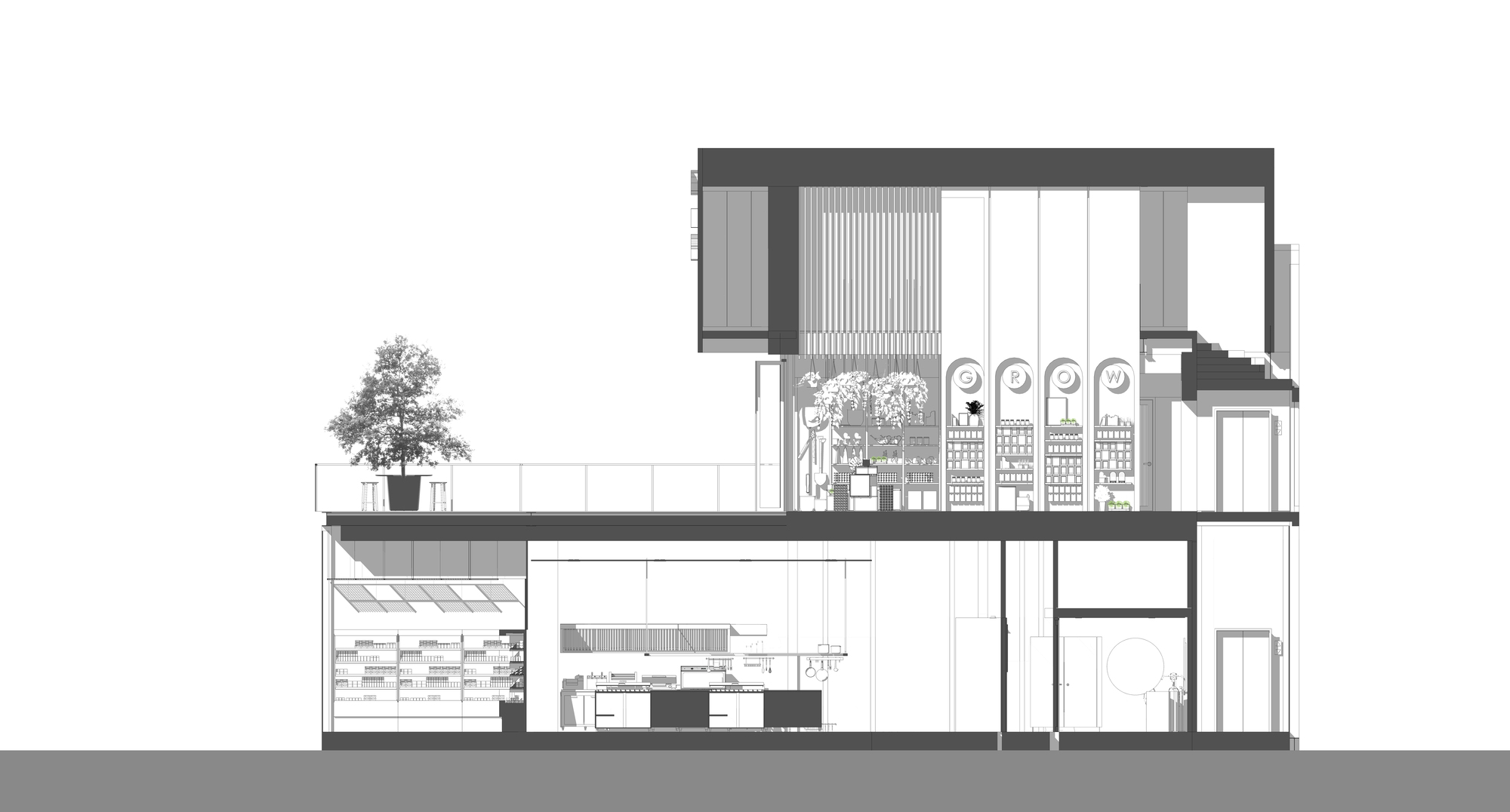 Chia Tai Farm 餐厅丨泰国曼谷丨ForX Design Studio-54