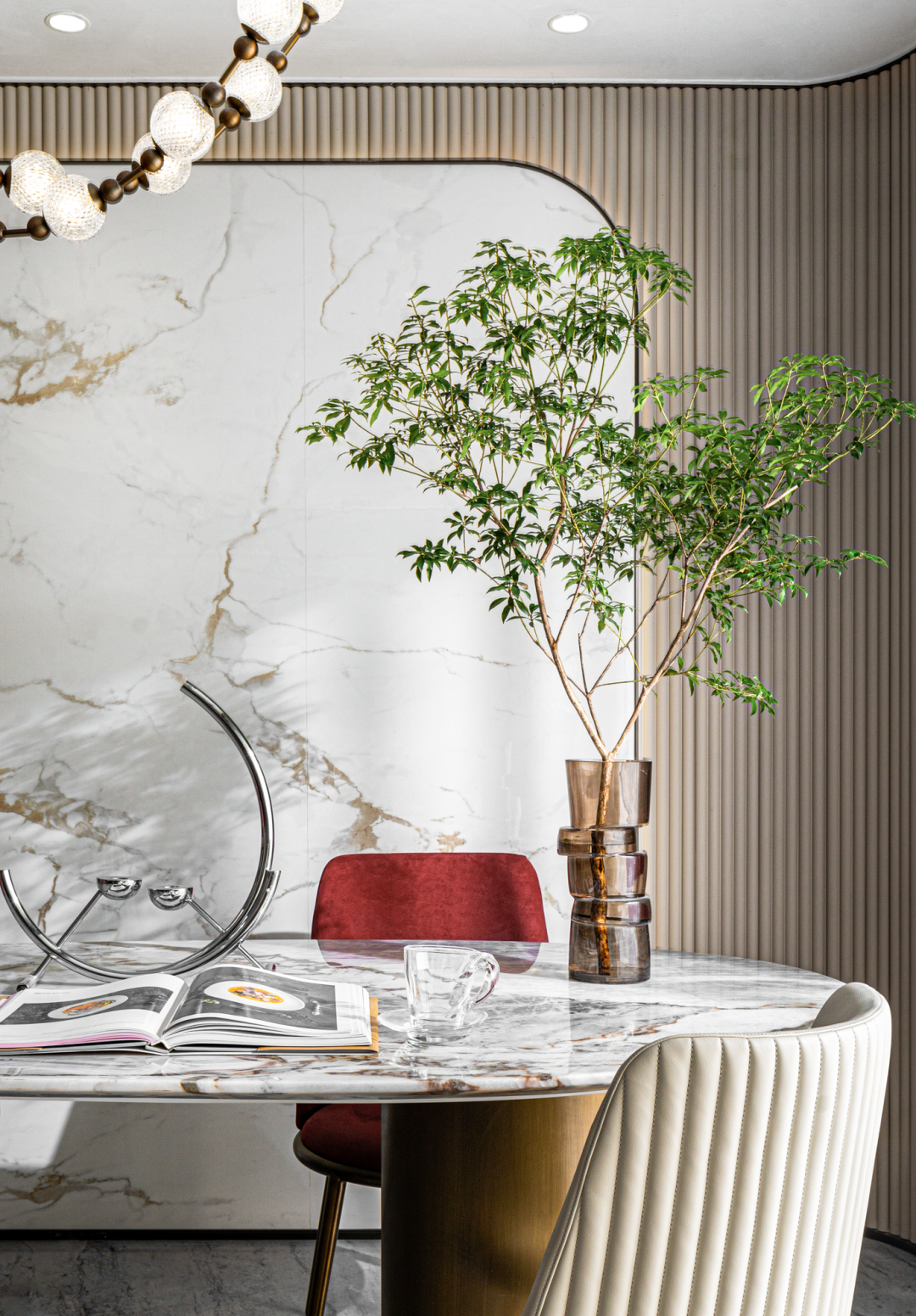 香奈儿风尚 · 苏州太仓湖语颂下叠样板间丨中国苏州丨元禾大千（软装）,矩阵上海设计中心（硬装）-23