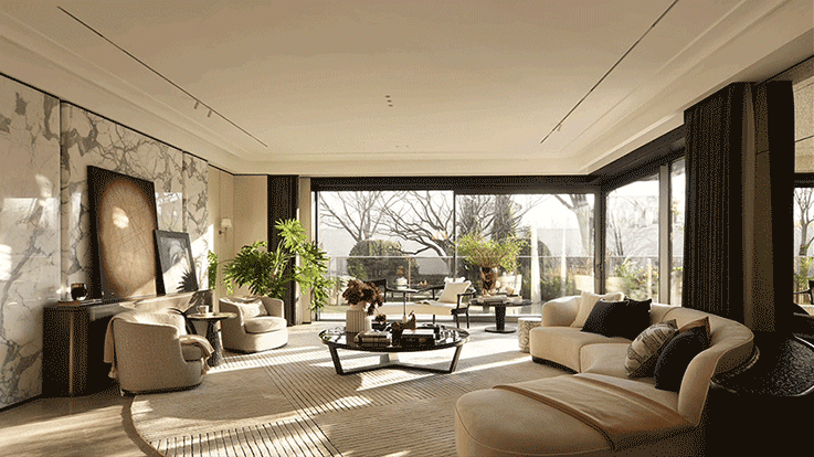 北京潤園328大平层丨中国北京丨LYZD李益中设计-5