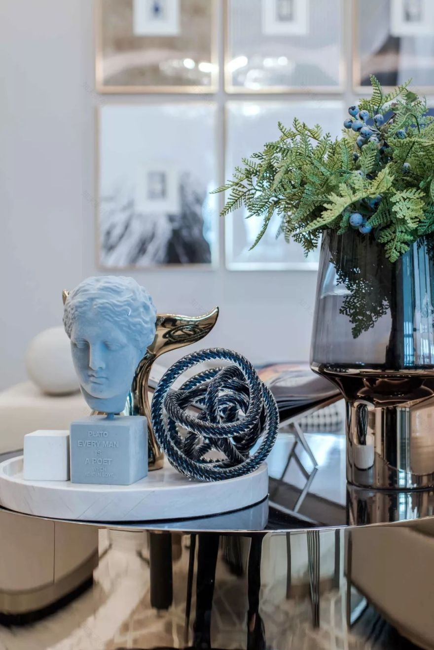 武汉江山境样板房 | 灵魂蓝调的优雅空间-22