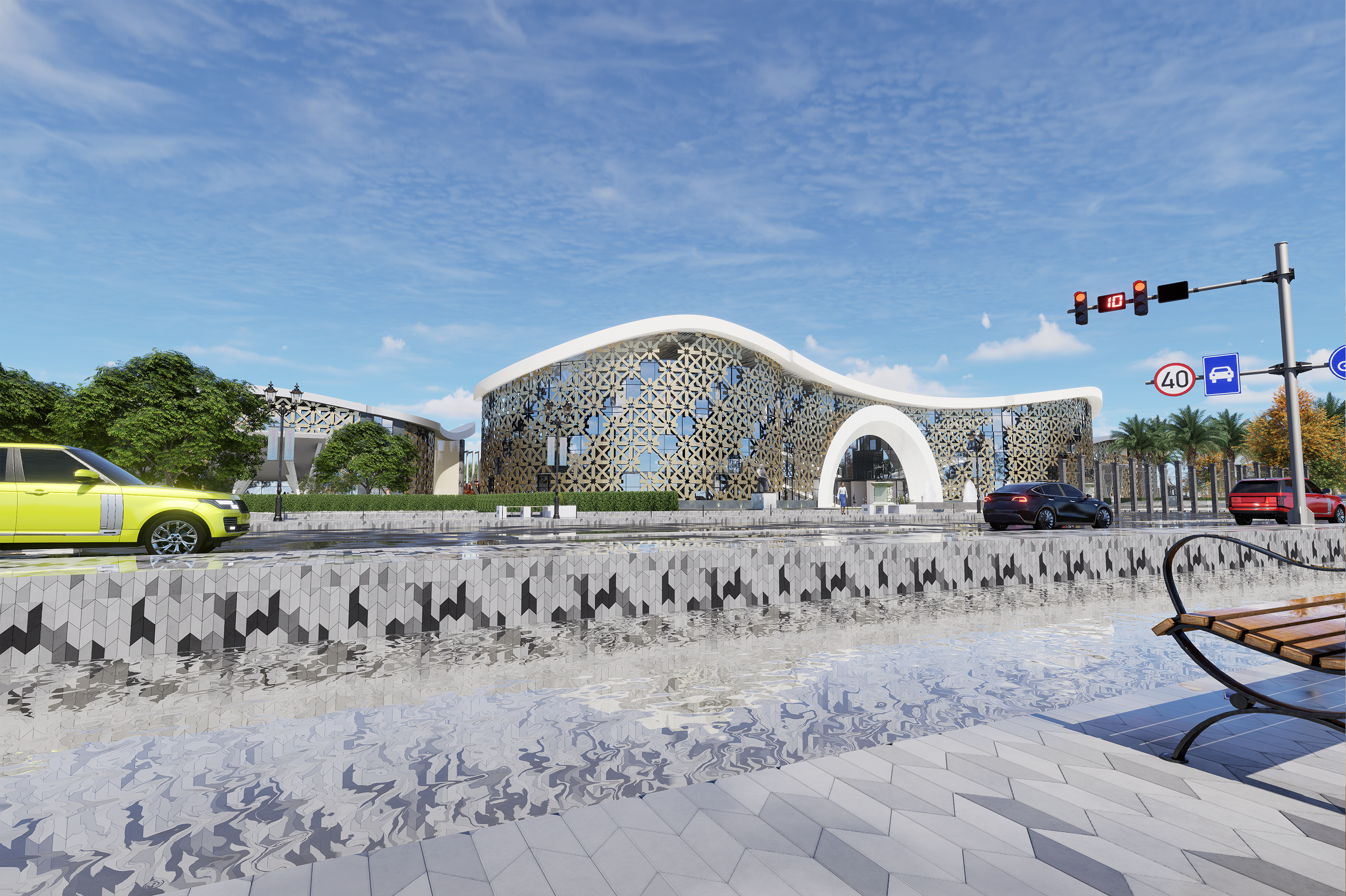 联邦技术职业培训学院历史博物馆学校项目丨埃塞俄比亚亚的斯亚贝巴丨建筑设计技术系 Henok Mesele-3