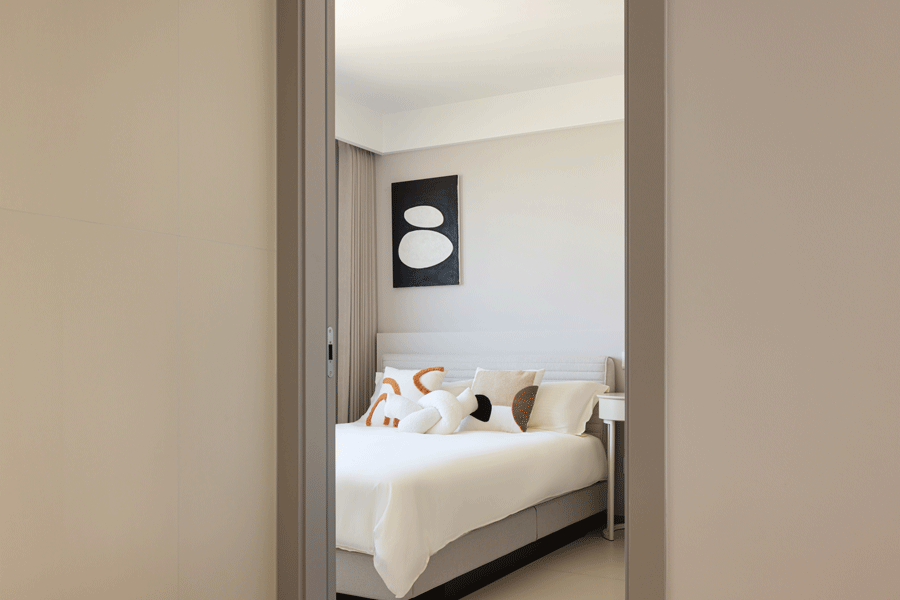 简约纯粹,温馨奶咖色丨中国江西丨东创空间设计-25