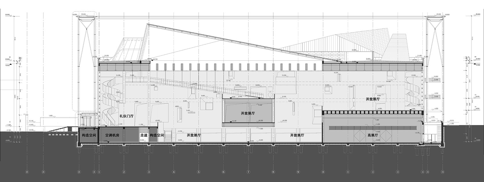 安徽省美术馆 / 北京市建筑设计研究院股份有限公司 + 王戈工作室-49