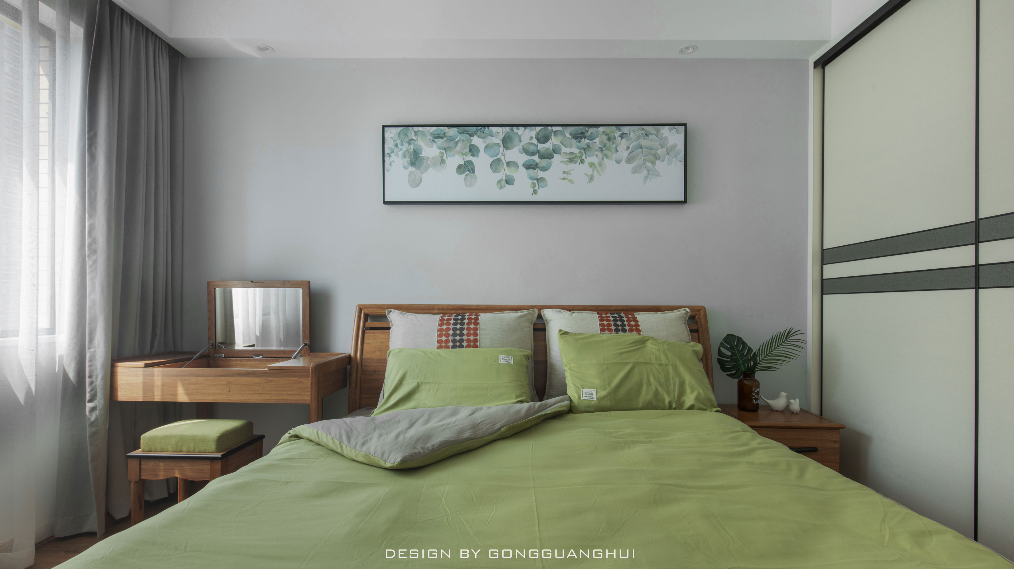 95 后北欧之家 | 北京御园 100 平三室两厅设计案例-34