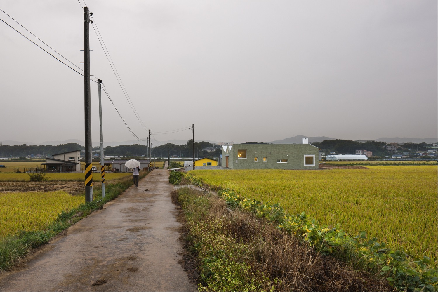 绿意盎然ㄷ形乡村别墅-51