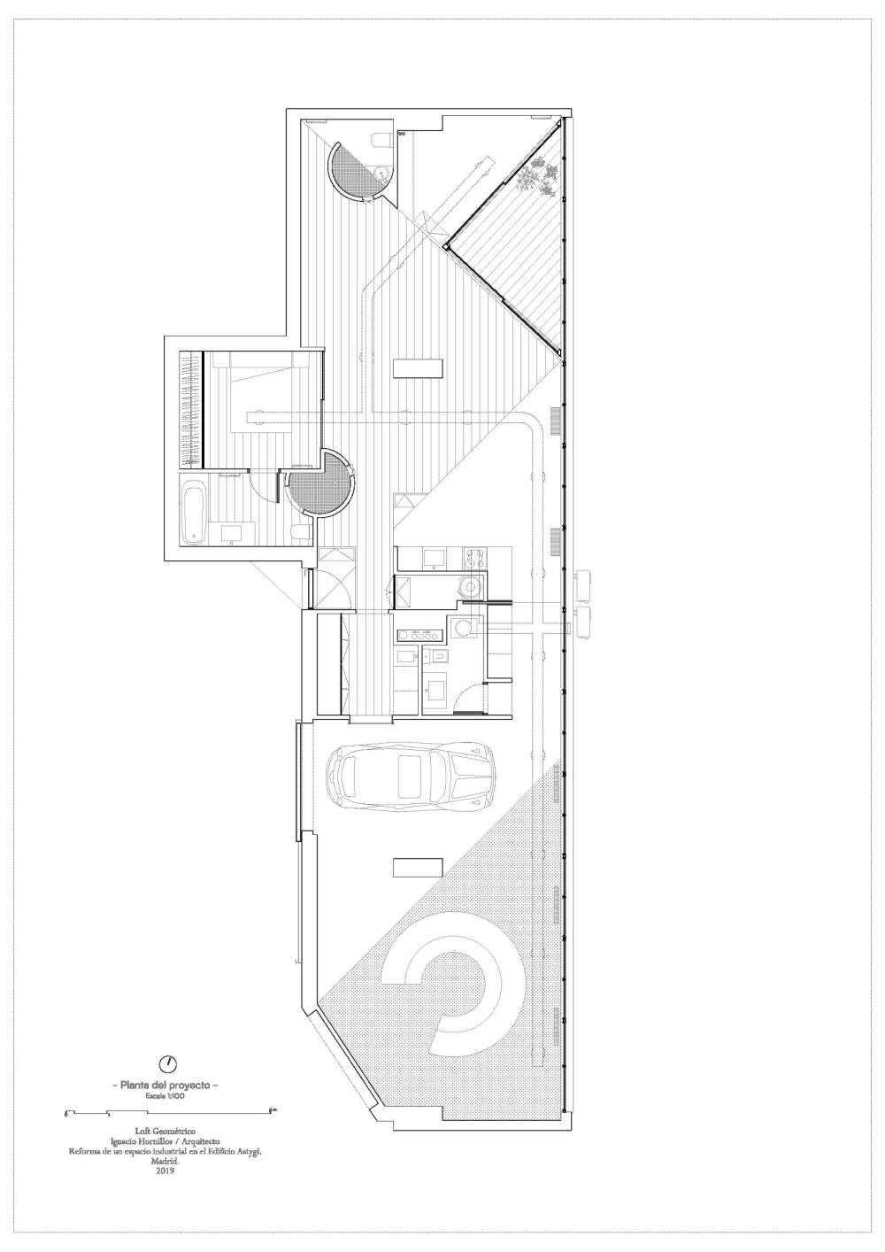 西班牙马德里GEOM co阁楼公寓/Ignacio Hornillos设计-27