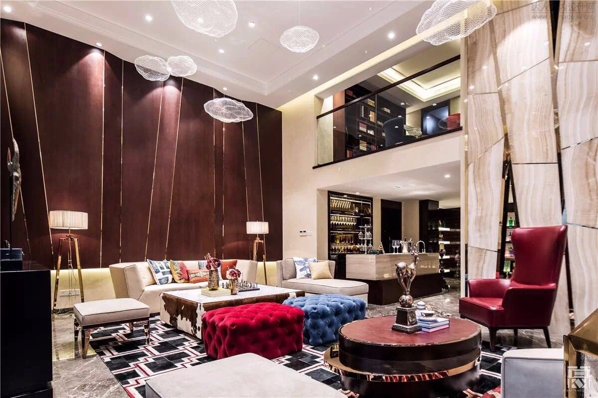 240㎡南京五矿样板房设计  高文安设计公司-4