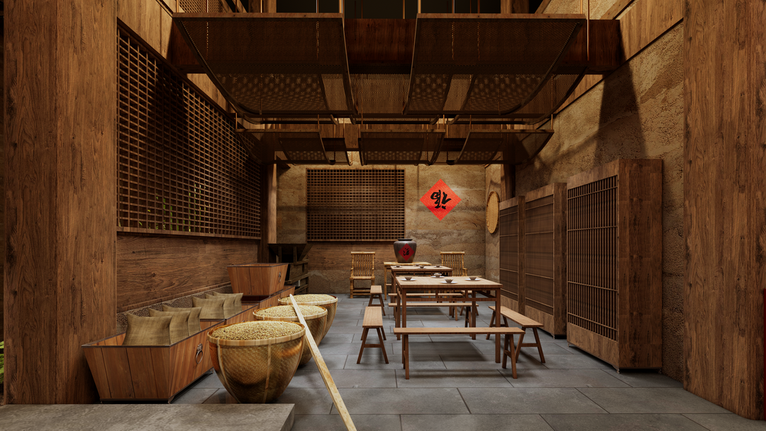 院子餐饮 3·0 版本空间设计&品牌文化设计-17