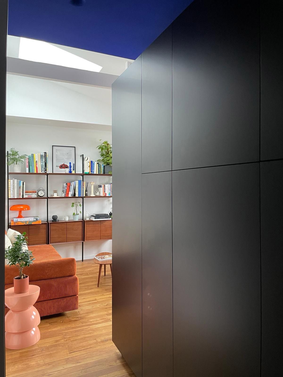 巴黎屋顶下靠近植物园的25平米小公寓丨法国巴黎丨Ami工作室（Charlotte Fontaine等创立）-28