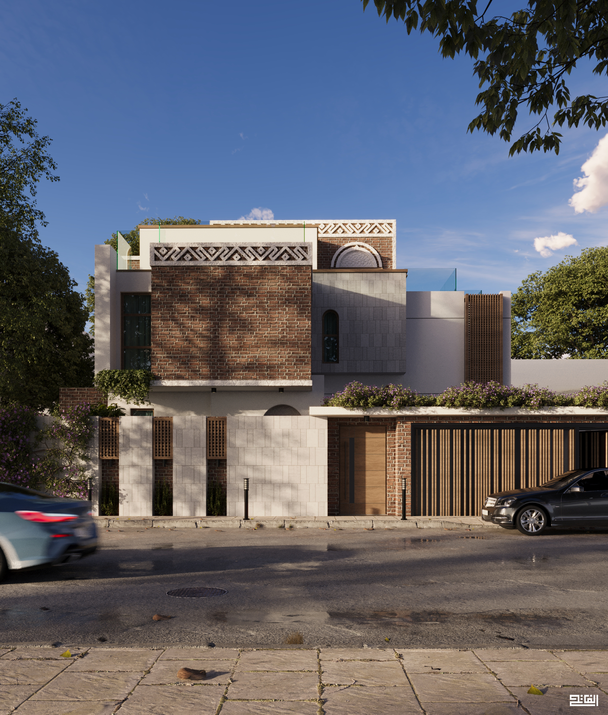 混合别墅丨也门萨那-3