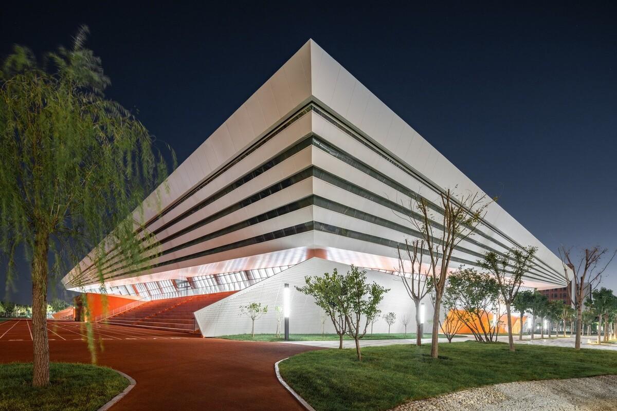 渤海科技大学体育馆丨中国滨州丨中科院建筑设计研究院有限公司-22