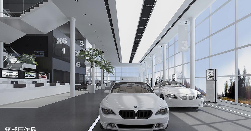 
承德宝马BMW 4S店设计—筑邦臣设计公 -0
