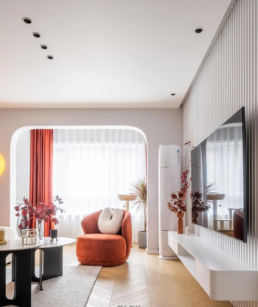 日落灯下的简约治愈之家-15