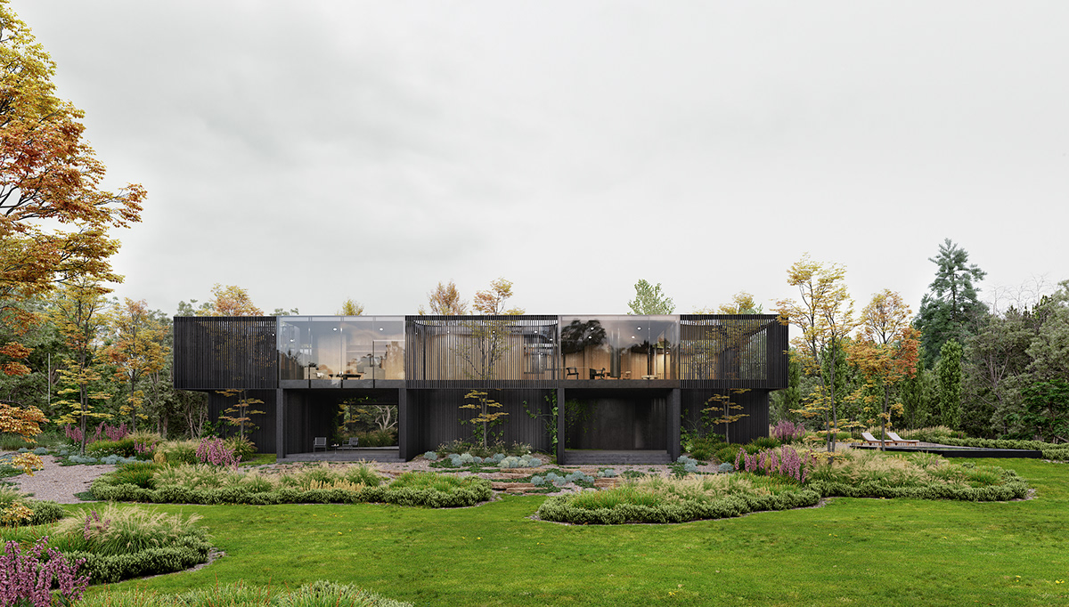 墨尔本河畔别墅,打造室内外一体化生活空间-12